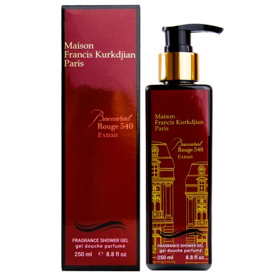 Парфюмированный гель для душа Maison Francis Kurkdjian Baccarat Rouge 540 Extrait De Parfum Exclusive EURO 250 мл