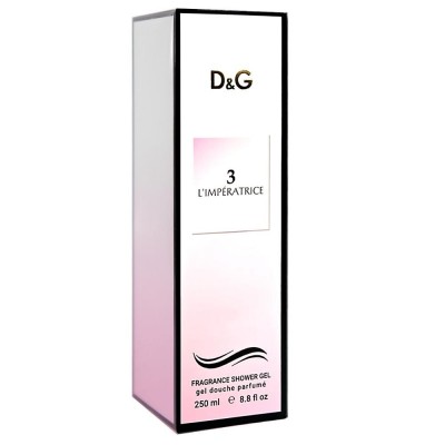 Парфумований гель для душу Dolce&Gabbana 3 L`Imperatrice Exclusive EURO 250 мл
