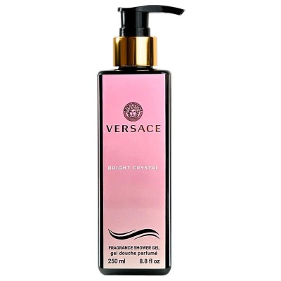 Парфумований гель для душу Versace Bright Crystal Exclusive EURO 250 мл