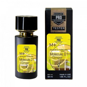 Ecentric Molecule Molecule 01 + Ginger ТЕСТЕР PRO унисекс 58 мл
