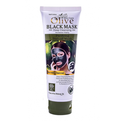 Черная маска для лица Wokali Olive Black WKL465