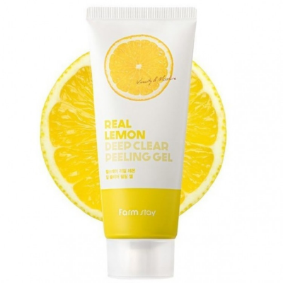 Пілінг-гель для обличчя Farm Stay Real Lemon 100 мл