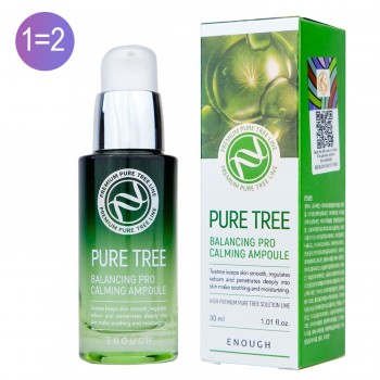 Сыворотка для лица Enough Pure Tree Balancing Pro Calming Ampoule 30 мл