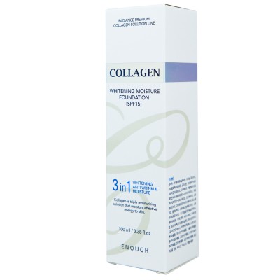 Тональный крем Enough Collagen 3 в 1 SPF15 №21