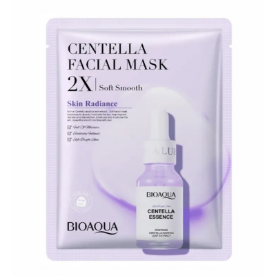 Маска для лица BIOAQUA Centella Facial Mask с эссенцией центеллы 30 г