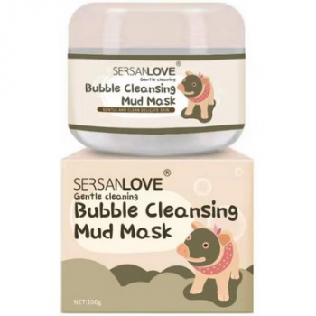 Маска для лица SERSANLOVE Bubble Mask Cleansing Mud кислородная 100 г