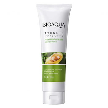 Маска для волосся BIOAQUA Avocado Supple Silky Hair Film з екстрактом авокадо 250 г