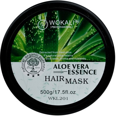 Маска для волос Wokali Natural Organic Aloe Vera Essence Hair Mask WKL201 500 г