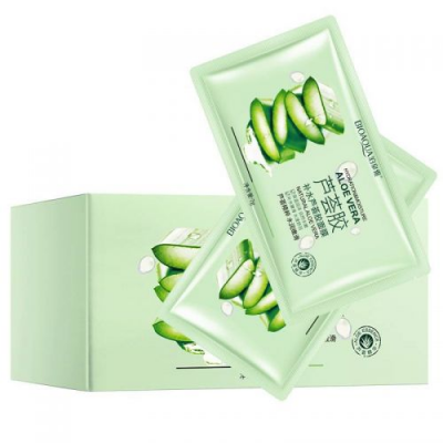 Набор увлажняющих масок BIOAQUA Aloe Vera Hydration and Moisture с алое вера (2г*30шт)