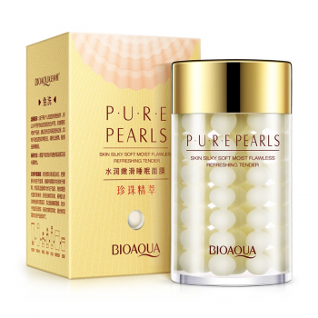 Ночная маска для лица BIOAQUA Pure Pearl Sleeping Mask с экстрактом жемчуга 120 г