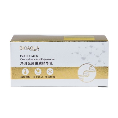 Осветляющая омолаживающая эссенция для кожи лица BIOAQUA Essence Milk в капсулах (0,34 г * 30 капсул)
