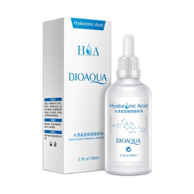Сыворотка для лица BIOAQUA Aqua Crystal Hyaluronic Acid Stoste с гиалуроновой кислотой 100 мл 