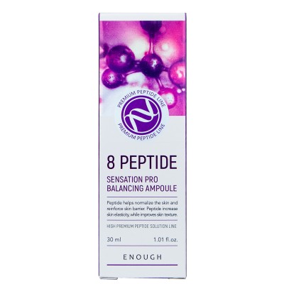 Сыворотка для лица Enough 8 Peptide Sensation Pro Balancing Ampoule с пептидами 30 мл