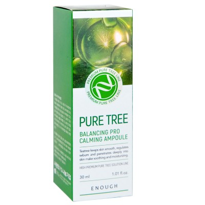Сыворотка для лица Enough Pure Tree Balancing Pro Calming Ampoule 30 мл
