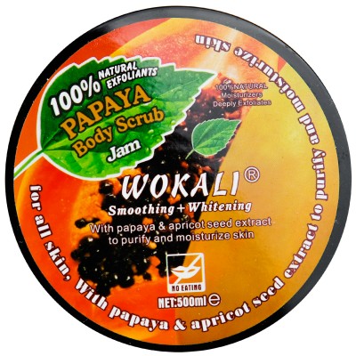 Скраб для тела Wokali Body Scrub Jam Papaya WKL373 500 мл