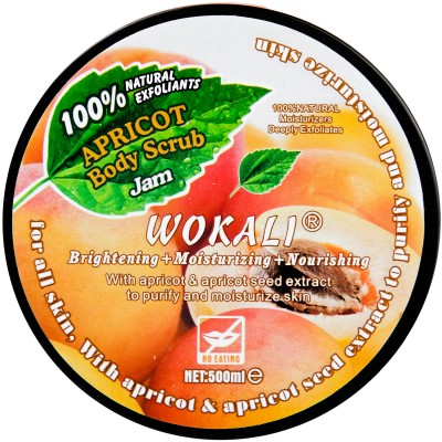 Скраб для тела Wokali Body Scrub Jam Apricot WKL371 500 мл