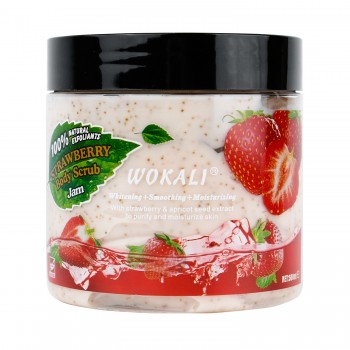 Скраб для тіла Wokali Body Scrub Jam Strawberry WKL370 500 мл