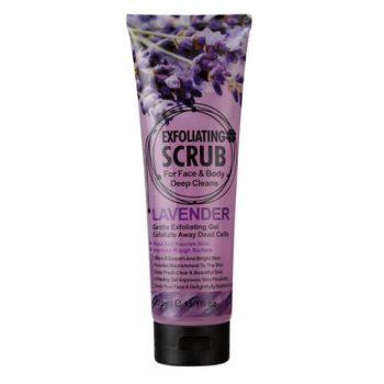 Cкраб для обличчя і тіла Wokali Lavender Face and Body Exfoliating Scrub WKL584 320 мл