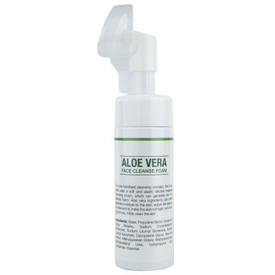 Пенка-мусс для умывания Wokali Aloe Vera Face Cleanse Foam с экстрактом алое вера 150 мл