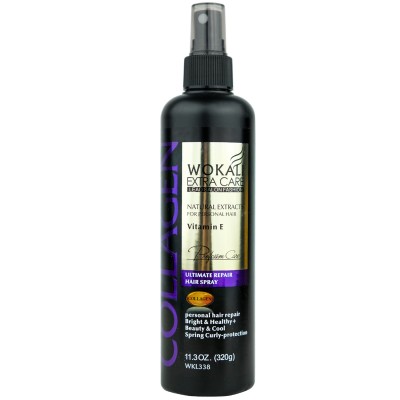 Спрей-фиксатор для волос Wokali Collagen Ultimate Repair Hair Spray WKL338 320 г