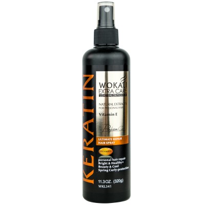 Спрей-фіксатор для волосся Wokali Keratin Ultimate Repair Hair Spray WKL341 320 г