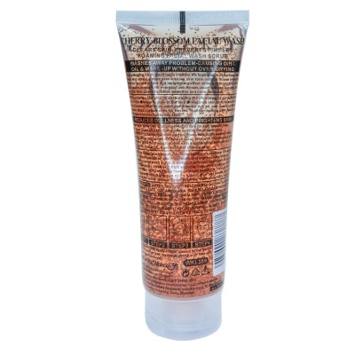 Гель-скраб для вмивання Wokali Cherry Blossom Foaming Facial Wash Scrub WKL589 170 мл