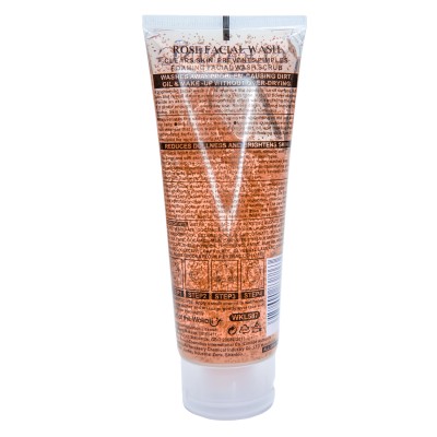 Гель-скраб для умывания Wokali Rose Foaming Facial Wash Scrub WKL587 170 мл