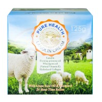 Крем для лица и тела Wokali Pure Health Lanolin Lotion с ланолином WKL259 125 г