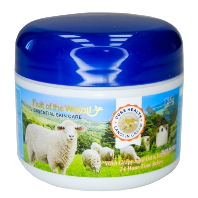 Крем для лица и тела Wokali Pure Health Lanolin Lotion с ланолином WKL259 125 г