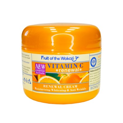 Крем для лица и тела Wokali Vtitamin C Renewal Cream Moisturising Whitening & Anti Wrinkle WKL216 125 г