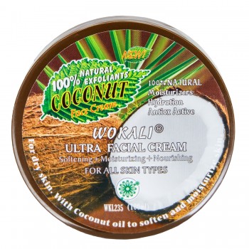 Крем для лица Wokali Coconut Ultra Face Cream с экстрактом кокоса WKL235 100 мл