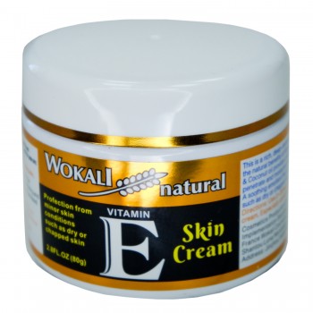 Крем для обличчя Wokali Natural Vitamin E Skin Cream з вітаміном Е WKL525 80 г