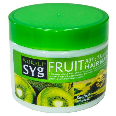 Маска для волосся Wokali Fruit Hair Mask Kiwifruit глибоке живлення WKL124 500 мл