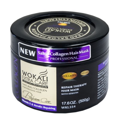 Маска для волосся Wokali Prof Salon Collagen Hair Mask інтенсивне відновлення WKL354 500 г