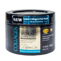 Маска для волос Wokali Prof Salon Collagen Hair Mask интенсивный уход WKL355 500 г