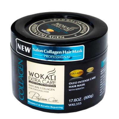 Маска для волос Wokali Prof Salon Collagen Hair Mask интенсивный уход WKL355 500 г