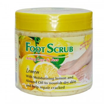 Скраб для ног Wokali Lemon Foot Scrub Aching Legs and Feet WKL413 500 мл