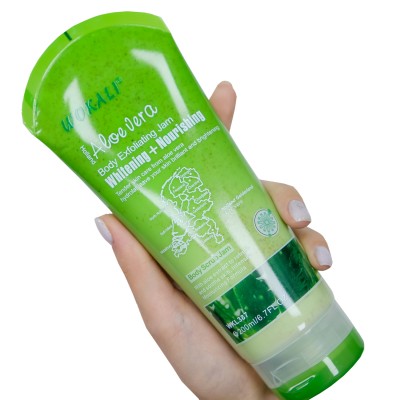 Скраб для тіла Wokali Aloe Vera Body Scrub Jam c екстрактом алое вера WKL387 200 мл