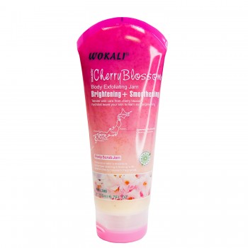 Скраб для тіла Wokali Cherry Blossom Body Scrub Jam з екстрактом сакури WKL380 200 мл