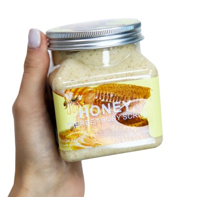 Скраб для тіла Wokali Honey Sherbet Body Scrub WKL445