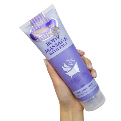 Скраб-соль для тела Wokali Lavender Relaxing Bath Salt Body Massage KL003 380 г