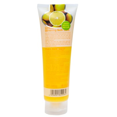 Скраб-сіль для тіла Wokali Lemon Slimming Bath Salt Body Massage KL001 380 г