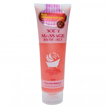 Скраб-соль для тела Wokali Rose Whitening Bath Salt Body Massage KL002 380 г