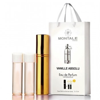 Міні-парфум з феромонами жіночий MONTALE Vanille Absolu 3х15 мл