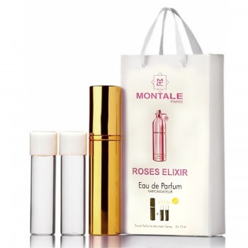 Мини-парфюм с феромонами женский MONTALE Roses Elixir 3х15 мл