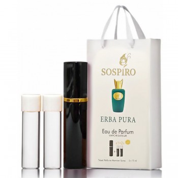 Міні-парфуми з феромонами унісекс SOSPIRO Erba Pura 3х15 мл