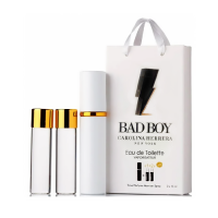 Парфюм мужской Carolina Herrera Bad Boy с феромонами 3х15 мл