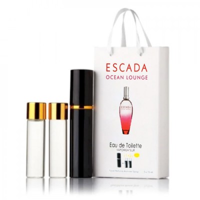 Парфюм женский Escada Ocean Lounge с феромонами 3х15 мл