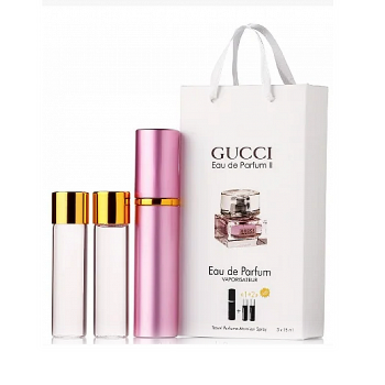 Міні парфум жіночий з феромонами Gucci Eau De Parfum II 3х15 мл
