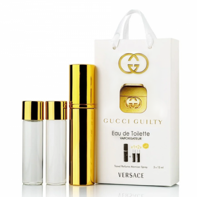 Міні парфум жіночий з феромонами Gucci Guilty 3х15 мл